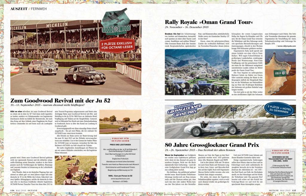 Octane magazine Rally Royale Oman grand Tour